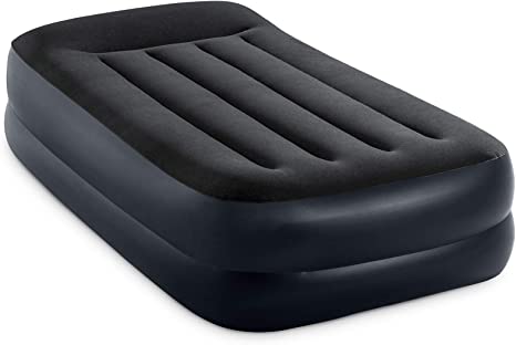 Intex Dura-Beam Series Pillow Rest Raised Air Mattress with Internal Pump
